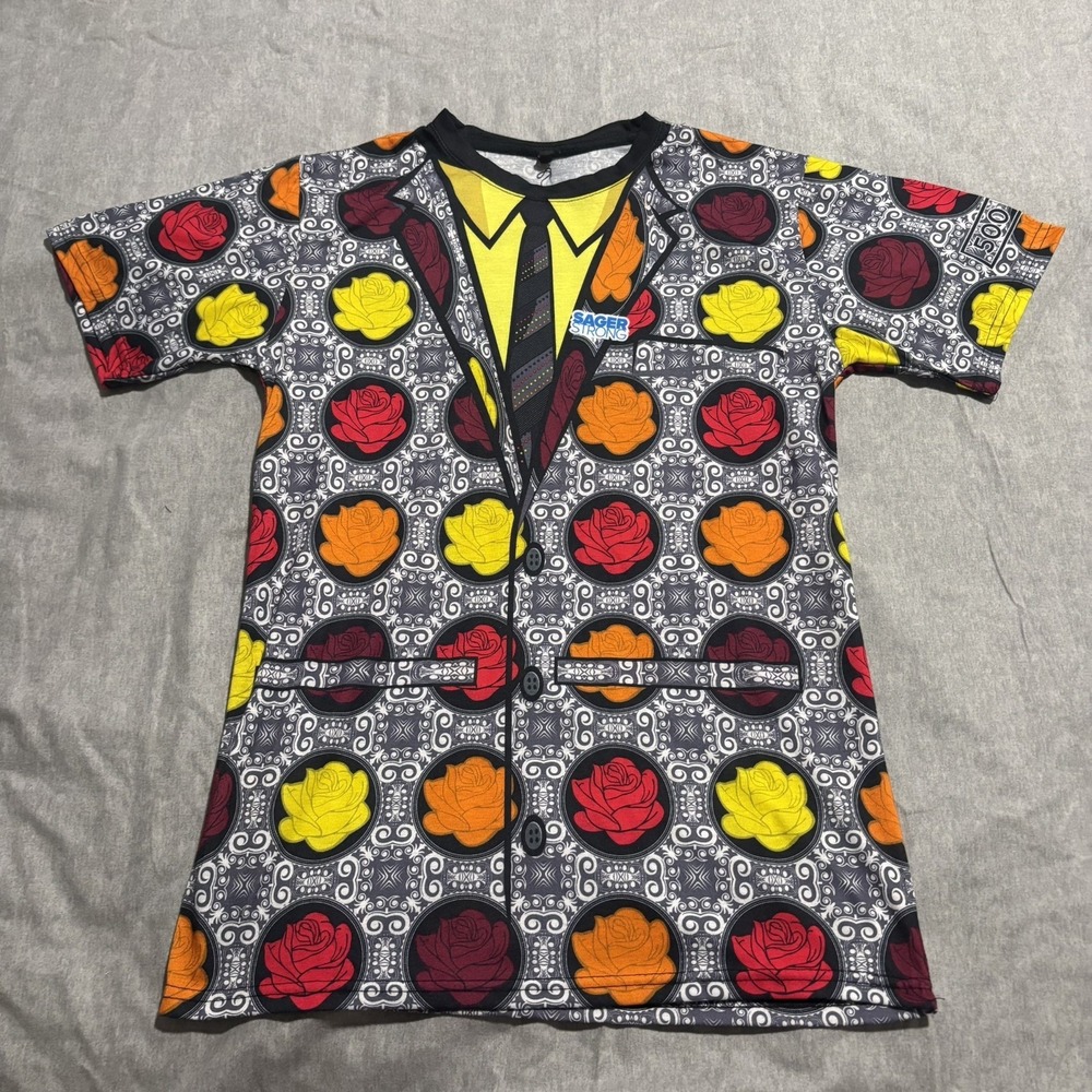 Craig Sager. Sager Strong. 500 Level. Tribute Shirt. Size: Medium Multi Color